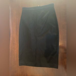 Banana Republic black midi skirt
